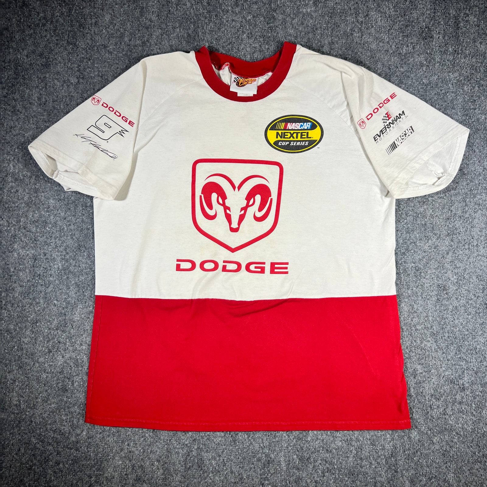Vintage Y2k Kasey Kahne 9 Dodge Nascar Nextel Cup Large